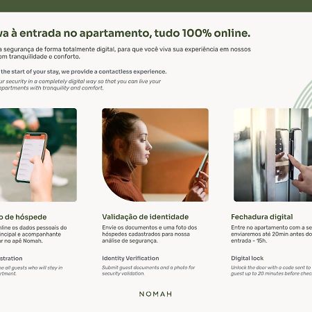 Nomah - Aptos por Temporada na Liberdade São Paulo Exterior foto