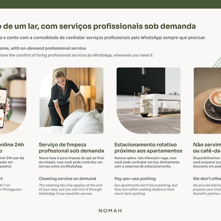 Nomah - Aptos por Temporada na Liberdade São Paulo Exterior foto