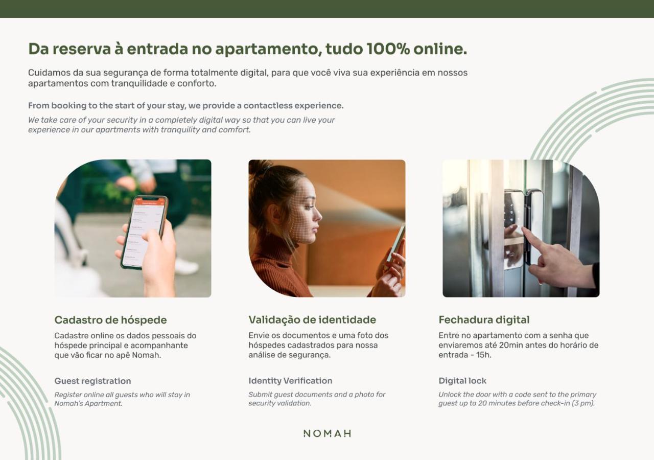 Nomah - Aptos por Temporada na Liberdade São Paulo Exterior foto